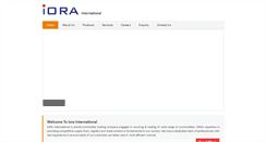 Desktop Screenshot of iorainternational.com
