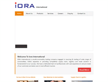 Tablet Screenshot of iorainternational.com